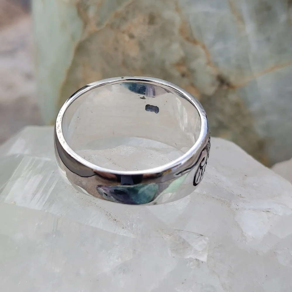 Sterling Silver Dragon Ring, size 11 - Picture 6 of 9